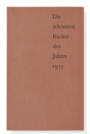 Die schönsten deutschen Bücher 1955
